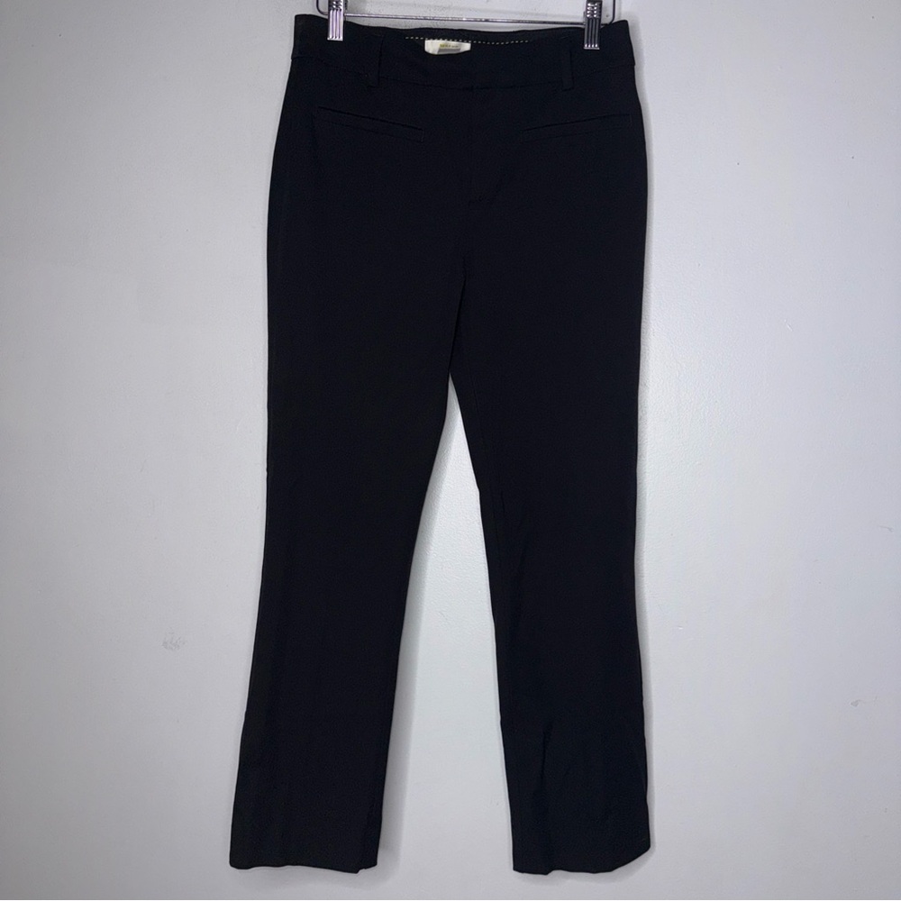 Maeve Black Ankle Straight Leg Pants Size 2‎